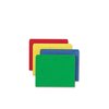 Smead File Jacket 8-1/2 x 11", Straight-Cut Tab, Assorted Colors, Pk100 75613